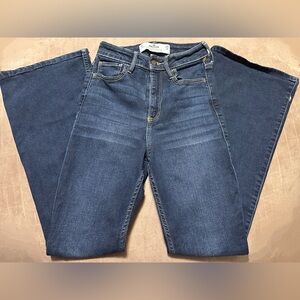 Hollister Dark Blue Flare Jeans